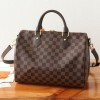 Louis Vuitton SPEEDY BANDOULIÈRE Classic Canvas Textured Leather Shoulder Bag Louis Vuitton SPEEDY BANDOULIÈRE Classic Canvas Textured Leather Shoulder Bag