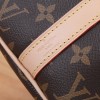 Louis Vuitton SPEEDY BANDOULIÈRE Medium Tote in Classic Canvas and Textured Leather Louis Vuitton SPEEDY BANDOULIÈRE Medium Tote in Classic Canvas and Textured Leather