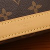 Louis Vuitton Nano Speedy Mini Classic Canvas Textured Leather Shoulder Bag Louis Vuitton Nano Speedy Mini Classic Canvas Textured Leather Shoulder Bag