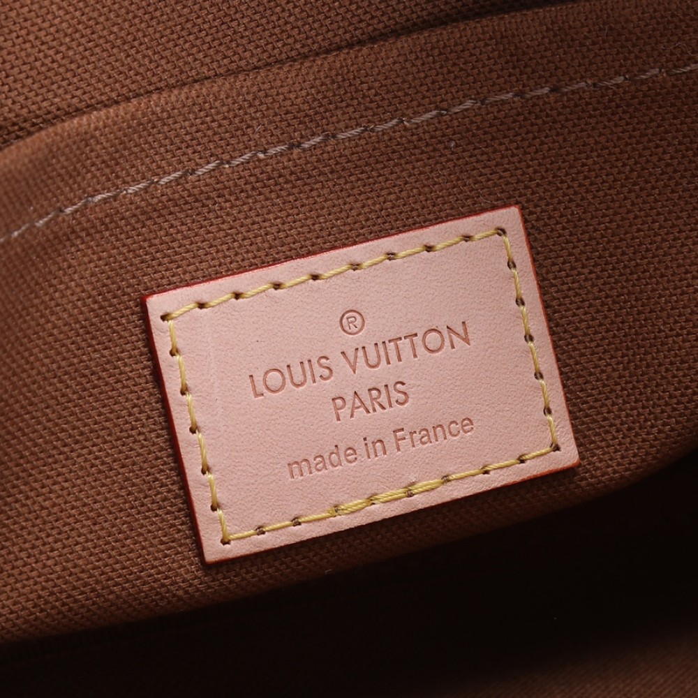 Louis Vuitton CAPUCINES classic canvas textured leather exquisite hardware shoulder strap handbag Louis Vuitton CAPUCINES classic canvas textured leather exquisite hardware shoulder strap handbag
