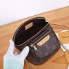 Louis Vuitton Classic Canvas Textured Leather Exquisite Hardware Shoulder Crossbody Handbag Louis Vuitton Classic Canvas Textured Leather Exquisite Hardware Shoulder Crossbody Handbag