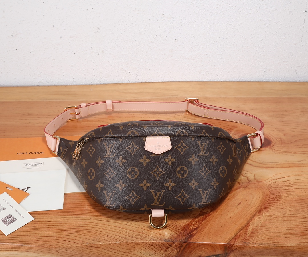 Louis Vuitton Mini Bumbag Monogram Canvas Classic Crossbody Waist Bag Louis Vuitton Mini Bumbag Monogram Canvas Classic Crossbody Waist Bag