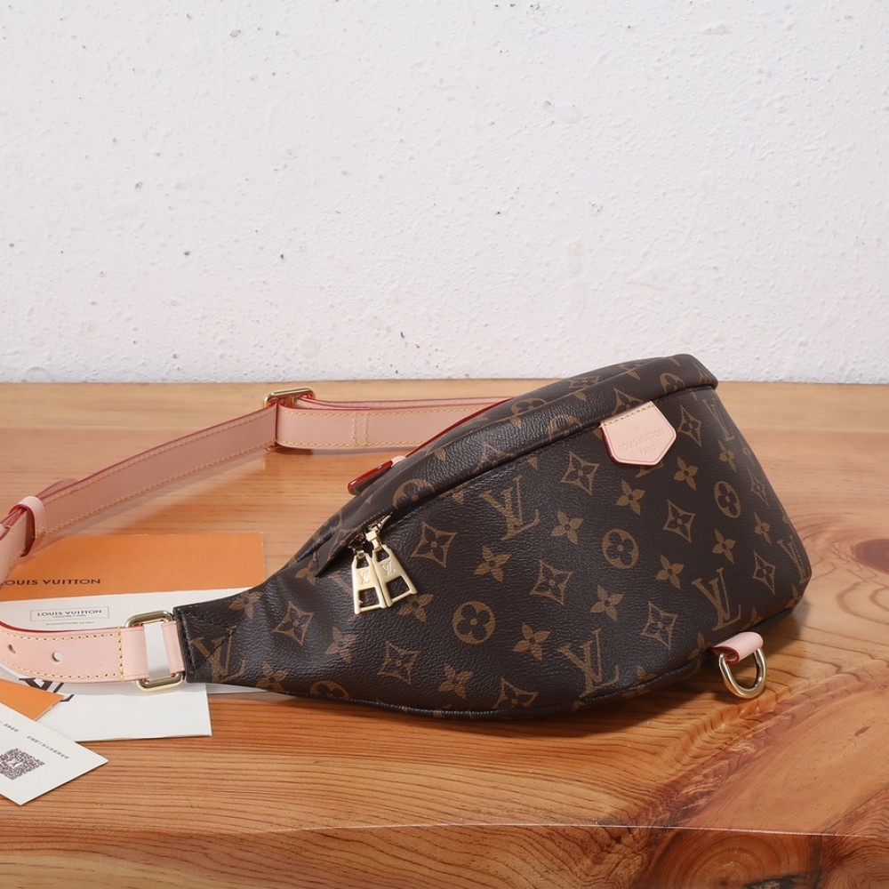 Louis Vuitton Mini Bumbag Monogram Canvas Classic Crossbody Waist Bag Louis Vuitton Mini Bumbag Monogram Canvas Classic Crossbody Waist Bag