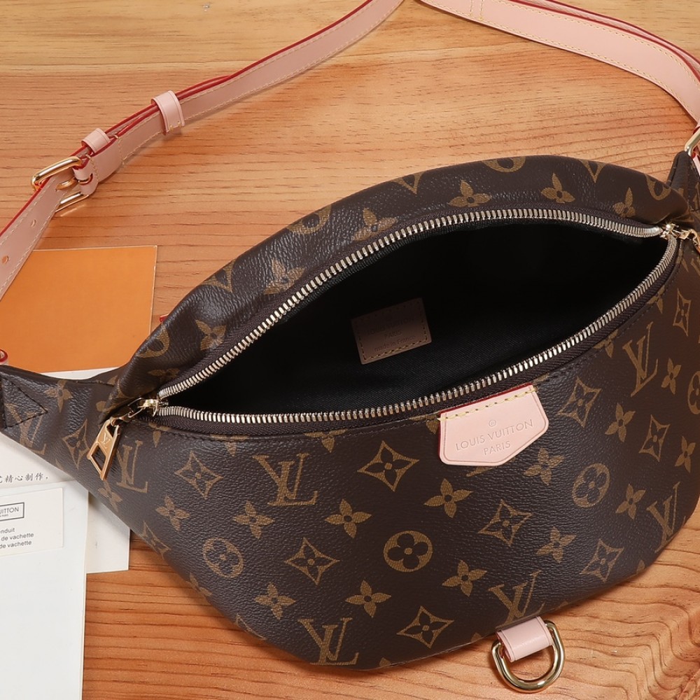 Louis Vuitton Mini Bumbag Monogram Canvas Classic Crossbody Waist Bag Louis Vuitton Mini Bumbag Monogram Canvas Classic Crossbody Waist Bag