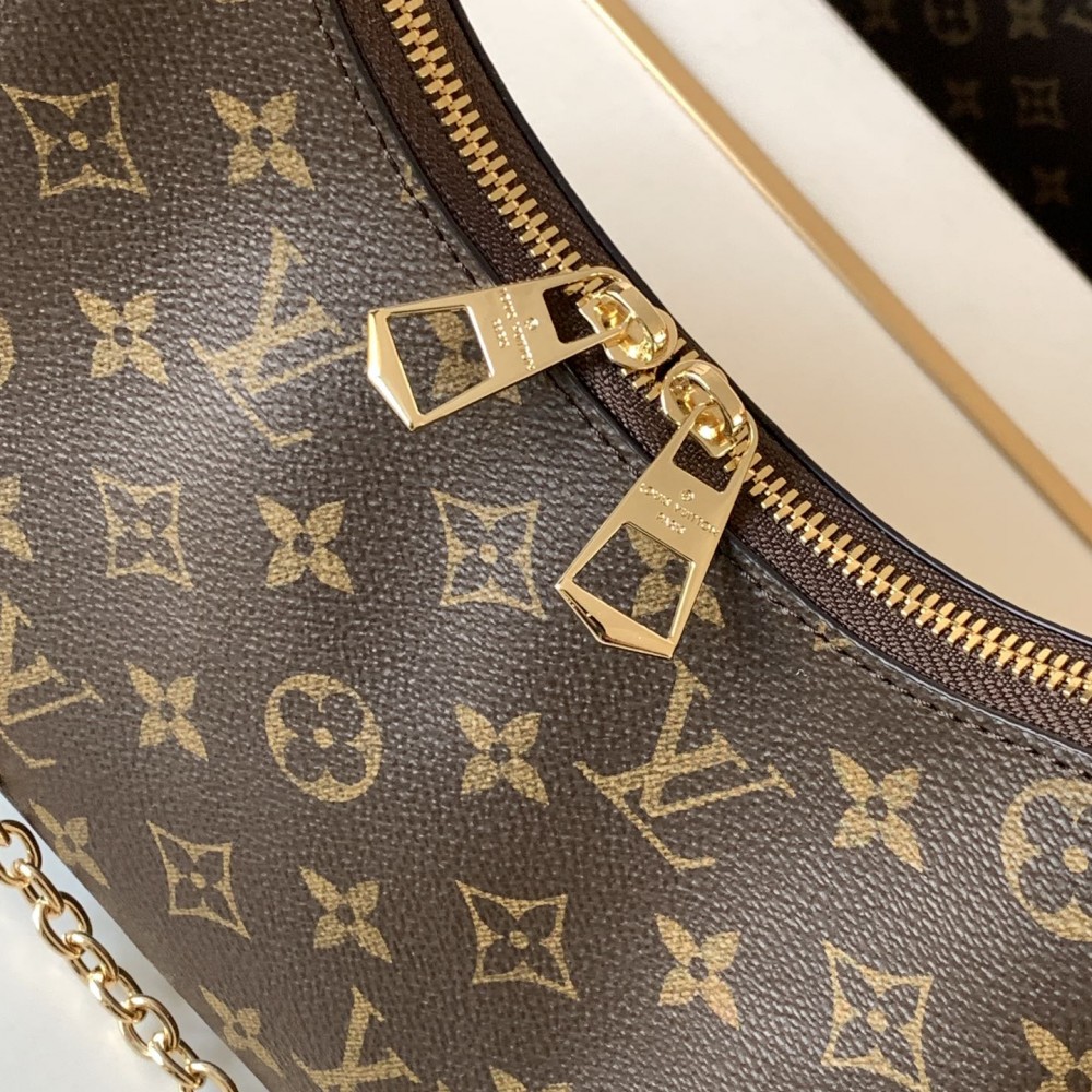 Louis Vuitton ONTHEGO classic small handbag canvas pattern hardware chain shoulder strap handbag Louis Vuitton ONTHEGO classic small handbag canvas pattern hardware chain shoulder strap handbag