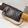 Louis Vuitton Twist Medium Leather and Canvas Textured Chain Shoulder Strap Louis Vuitton Twist Medium Leather and Canvas Textured Chain Shoulder Strap