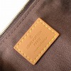 Louis Vuitton Twist Medium Leather and Canvas Textured Chain Shoulder Strap Louis Vuitton Twist Medium Leather and Canvas Textured Chain Shoulder Strap