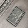 Louis Vuitton POCHETTE MÉTIS leather silver textured chain shoulder strap handbag Louis Vuitton POCHETTE MÉTIS leather silver textured chain shoulder strap handbag