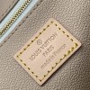Louis Vuitton Classic Brown Leather and Canvas Textured Tote Louis Vuitton Classic Brown Leather and Canvas Textured Tote