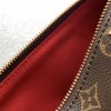Louis Vuitton Nano Speedy Classic Brown Leather and Canvas Textured Tote Louis Vuitton Nano Speedy Classic Brown Leather and Canvas Textured Tote