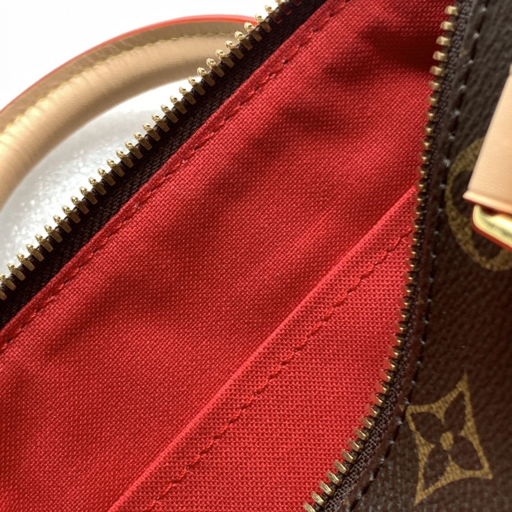 Louis Vuitton Nano Speedy Classic Brown Leather Canvas Textured White Shoulder Strap Tote Louis Vuitton Nano Speedy Classic Brown Leather Canvas Textured White Shoulder Strap Tote
