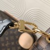 Louis Vuitton black shoulder strap bucket bag Louis Vuitton black shoulder strap bucket bag