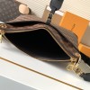 Louis Vuitton black shoulder strap bucket bag Louis Vuitton black shoulder strap bucket bag