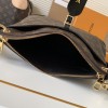 Louis Vuitton Canvas Textured Black Shoulder Bucket Bag Louis Vuitton Canvas Textured Black Shoulder Bucket Bag