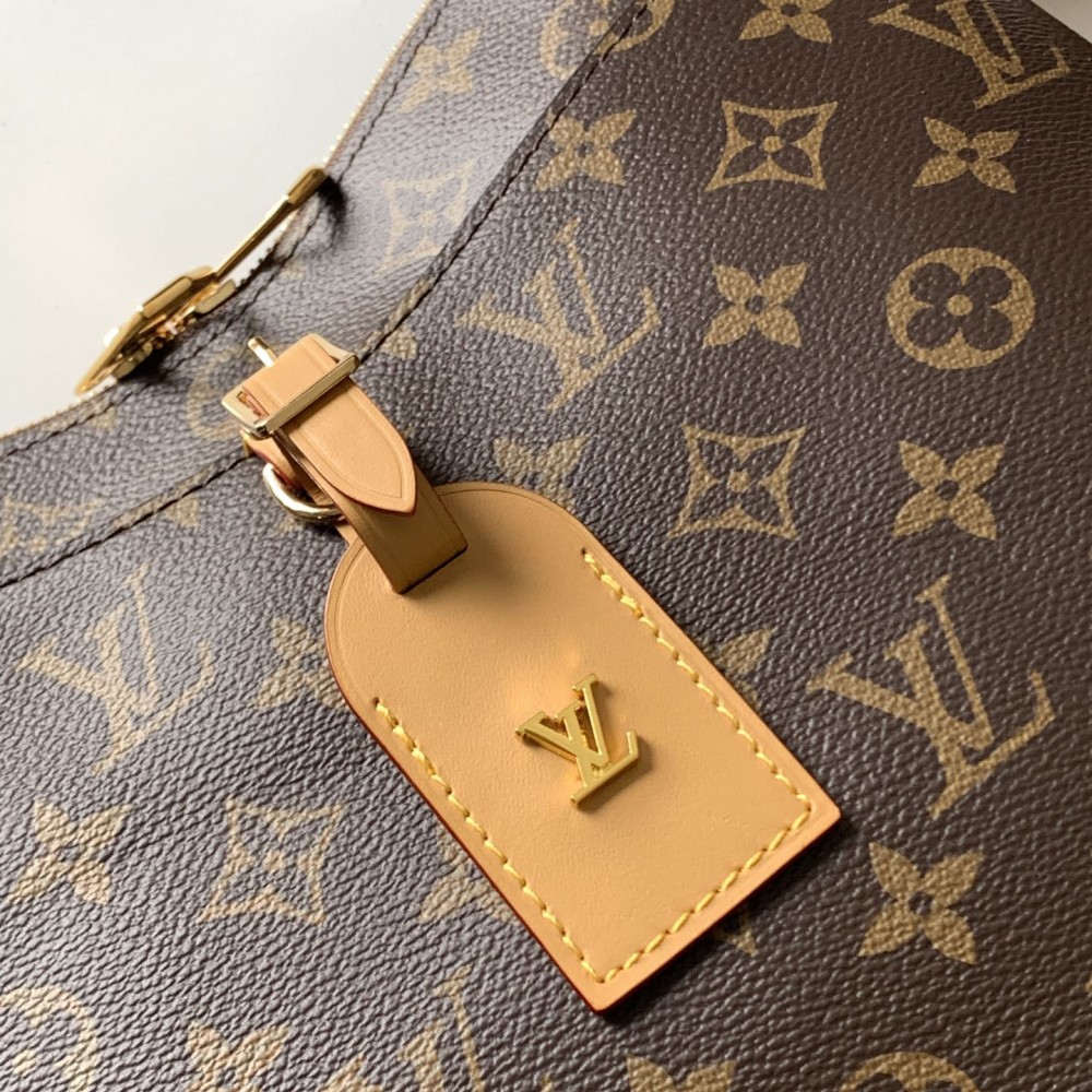 Louis Vuitton canvas textured yellow trim black shoulder strap bucket bag Louis Vuitton canvas textured yellow trim black shoulder strap bucket bag