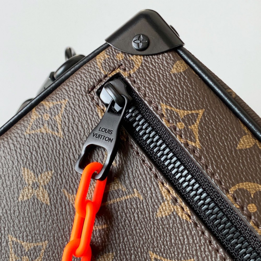 Louis Vuitton Side Trunk Orange Chain Tote Louis Vuitton Side Trunk Orange Chain Tote