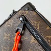 Louis Vuitton Side Trunk Orange Chain Tote Louis Vuitton Side Trunk Orange Chain Tote