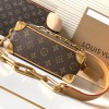 Louis Vuitton Side Trunk Gold Chain Tote Louis Vuitton Side Trunk Gold Chain Tote