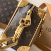 Louis Vuitton Side Trunk Gold Chain Tote Louis Vuitton Side Trunk Gold Chain Tote