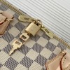 Louis Vuitton Speedy 30 Large Classic Black and White Square Bag Louis Vuitton Speedy 30 Large Classic Black and White Square Bag