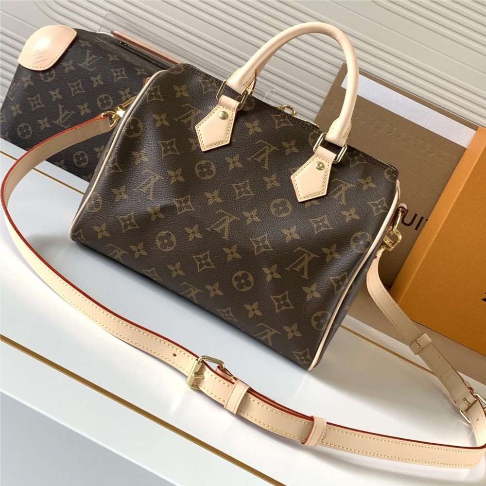 Louis Vuitton Speedy 30 Small Bag in Textured Canvas Louis Vuitton Speedy 30 Small Bag in Textured Canvas