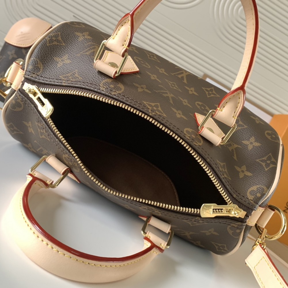 Louis Vuitton Speedy 30 Small Bag in Textured Canvas Louis Vuitton Speedy 30 Small Bag in Textured Canvas