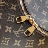 Louis Vuitton LOOP Large Classic Canvas Textured Half Moon Bag Louis Vuitton LOOP Large Classic Canvas Textured Half Moon Bag