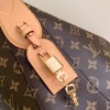 Louis Vuitton LOOP Large Classic Canvas Textured Half Moon Bag Louis Vuitton LOOP Large Classic Canvas Textured Half Moon Bag