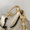 Louis Vuitton ONTHEGO Medium Classic White Canvas Textured Half Moon Bag Louis Vuitton ONTHEGO Medium Classic White Canvas Textured Half Moon Bag