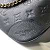 Louis Vuitton ONTHEGO Medium Classic Black Canvas Textured Half Moon Bag Louis Vuitton ONTHEGO Medium Classic Black Canvas Textured Half Moon Bag