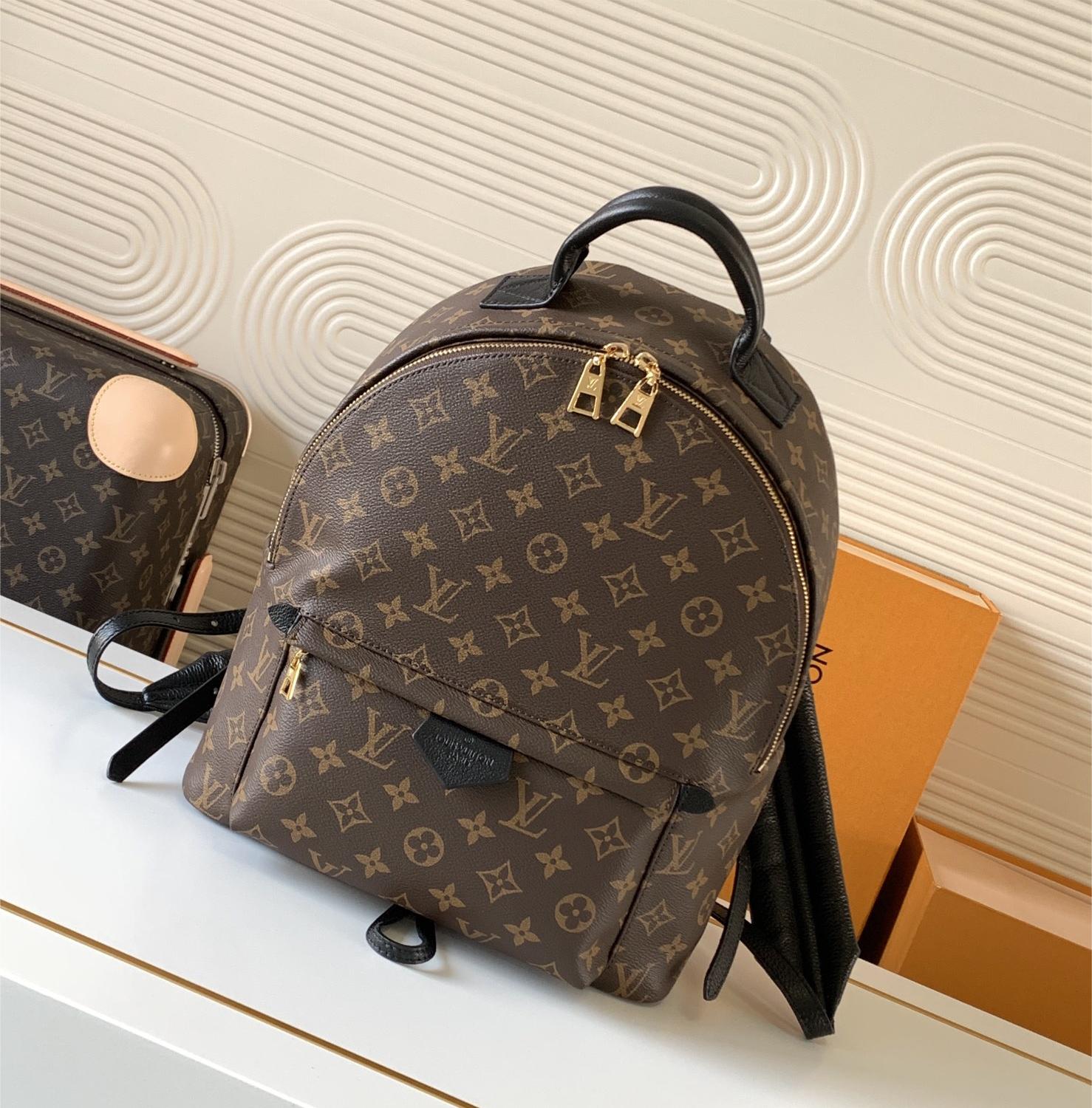 Louis Vuitton Classic Textured Canvas Backpack Louis Vuitton Classic Textured Canvas Backpack