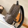 Louis Vuitton Classic Textured Canvas Backpack Louis Vuitton Classic Textured Canvas Backpack