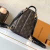Louis Vuitton Classic Medium Textured Canvas Backpack Louis Vuitton Classic Medium Textured Canvas Backpack