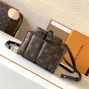 Louis Vuitton Classic Medium Textured Canvas Backpack Louis Vuitton Classic Medium Textured Canvas Backpack