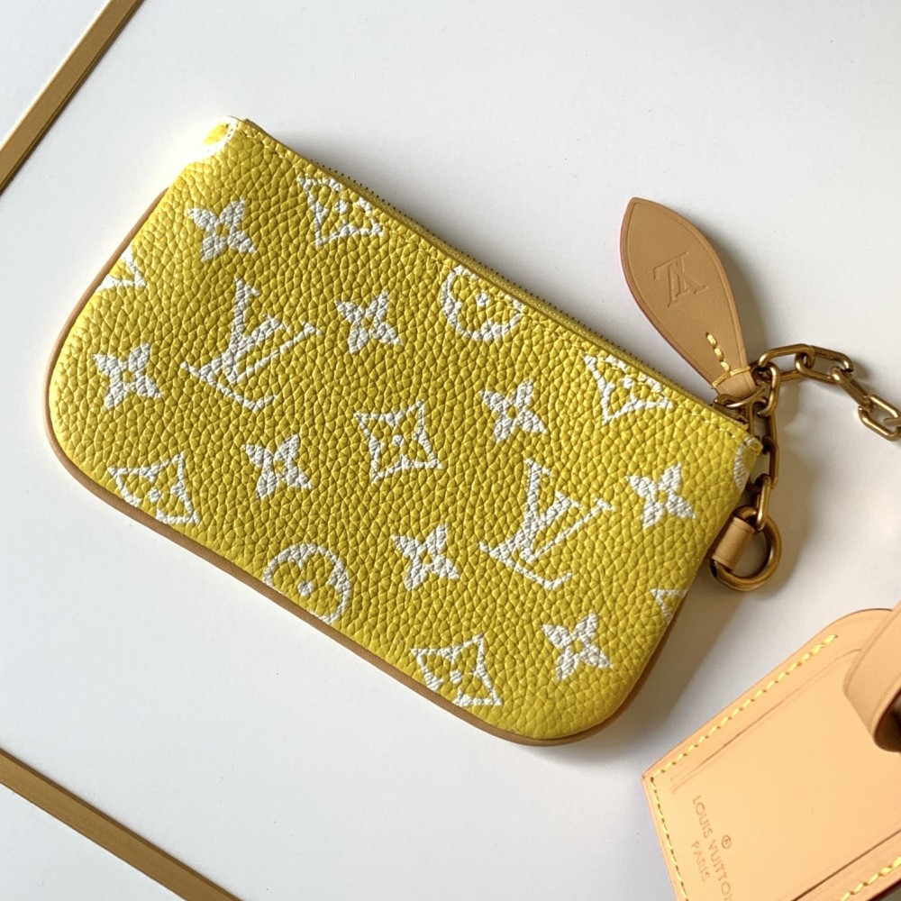 Louis Vuitton SPEEDY yellow canvas textured tote bag Louis Vuitton SPEEDY yellow canvas textured tote bag