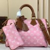 Louis Vuitton SPEEDY P9 25CM canvas textured tote bag M24423