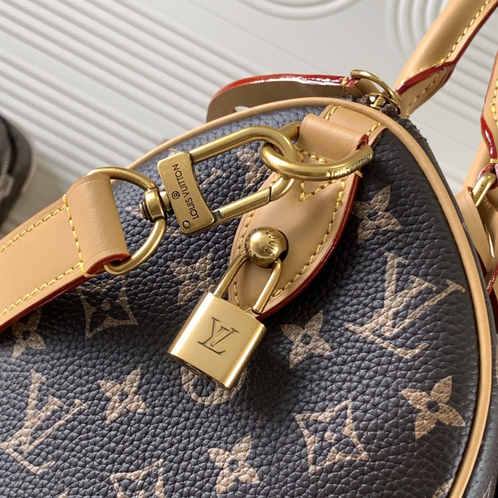 Louis Vuitton SPEEDY Original Canvas Textured Tote Louis Vuitton SPEEDY Original Canvas Textured Tote