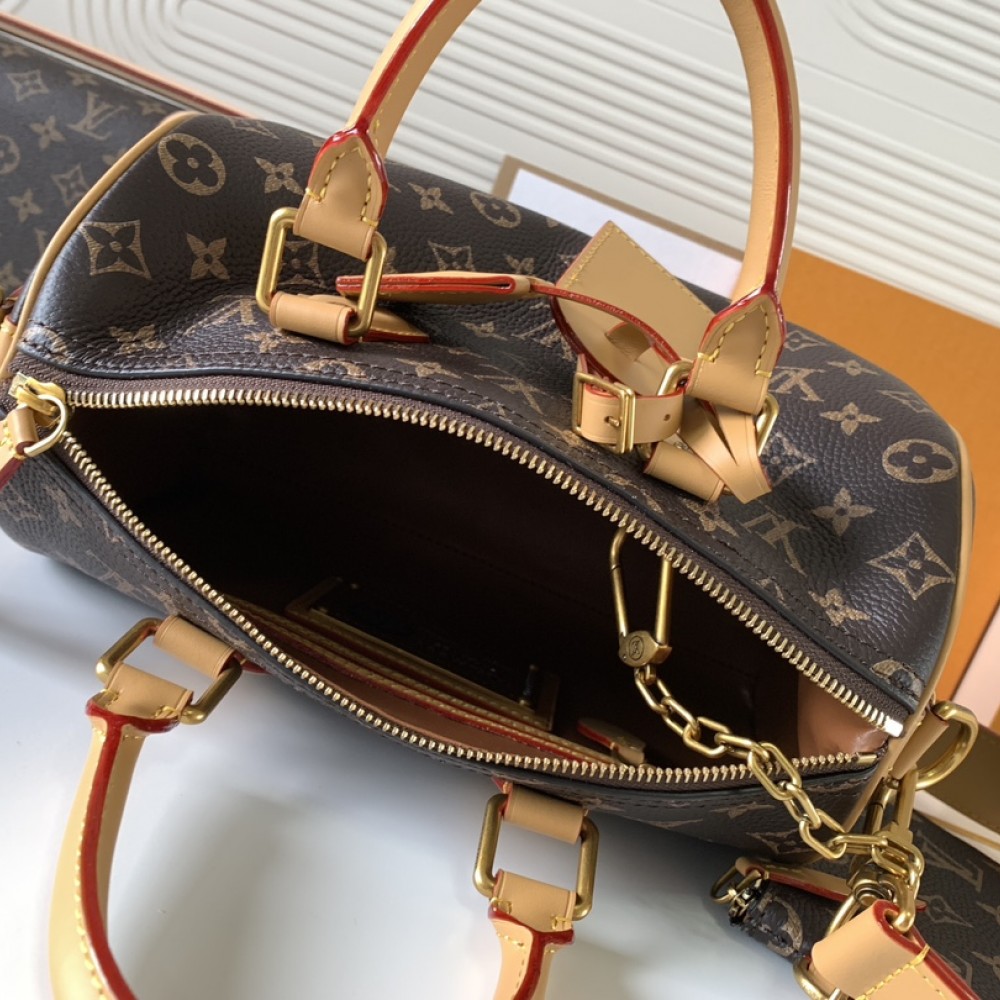 Louis Vuitton SPEEDY Original Canvas Textured Tote Louis Vuitton SPEEDY Original Canvas Textured Tote
