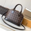 Louis Vuitton SPEEDY series primary color checkerboard texture handbag Louis Vuitton SPEEDY series primary color checkerboard texture handbag