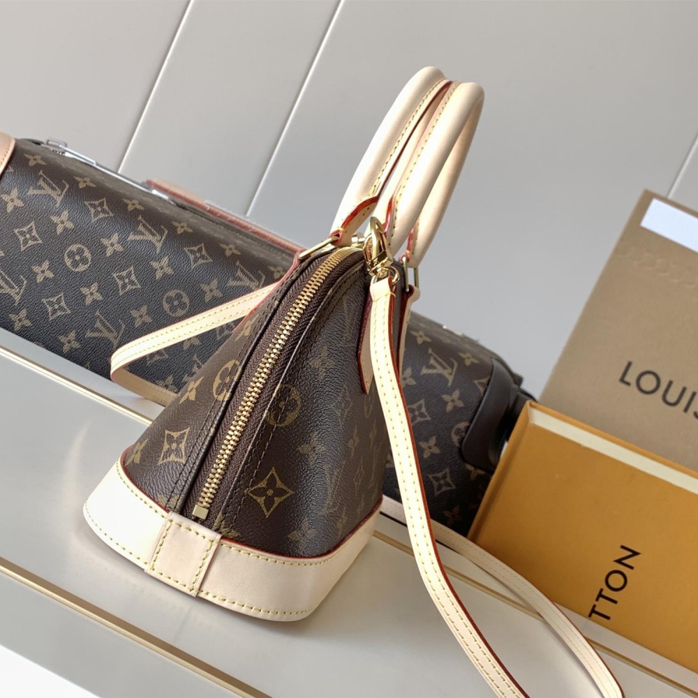 Louis Vuitton SPEEDY Original Canvas Textured Tote Louis Vuitton SPEEDY Original Canvas Textured Tote