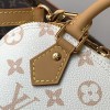 Louis Vuitton Speedy Small Natural Canvas Textured Tote Louis Vuitton Speedy Small Natural Canvas Textured Tote