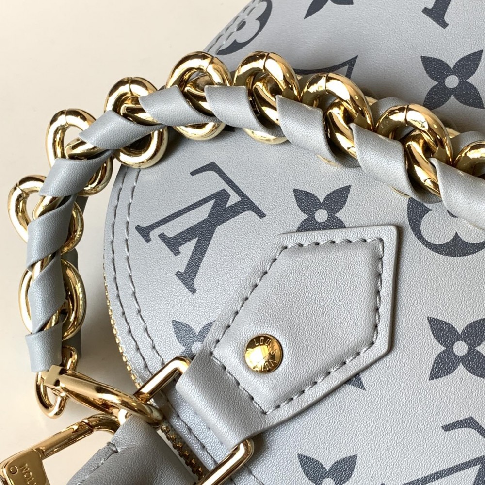 Louis Vuitton Speedy Small Blue Textured Canvas Tote Louis Vuitton Speedy Small Blue Textured Canvas Tote