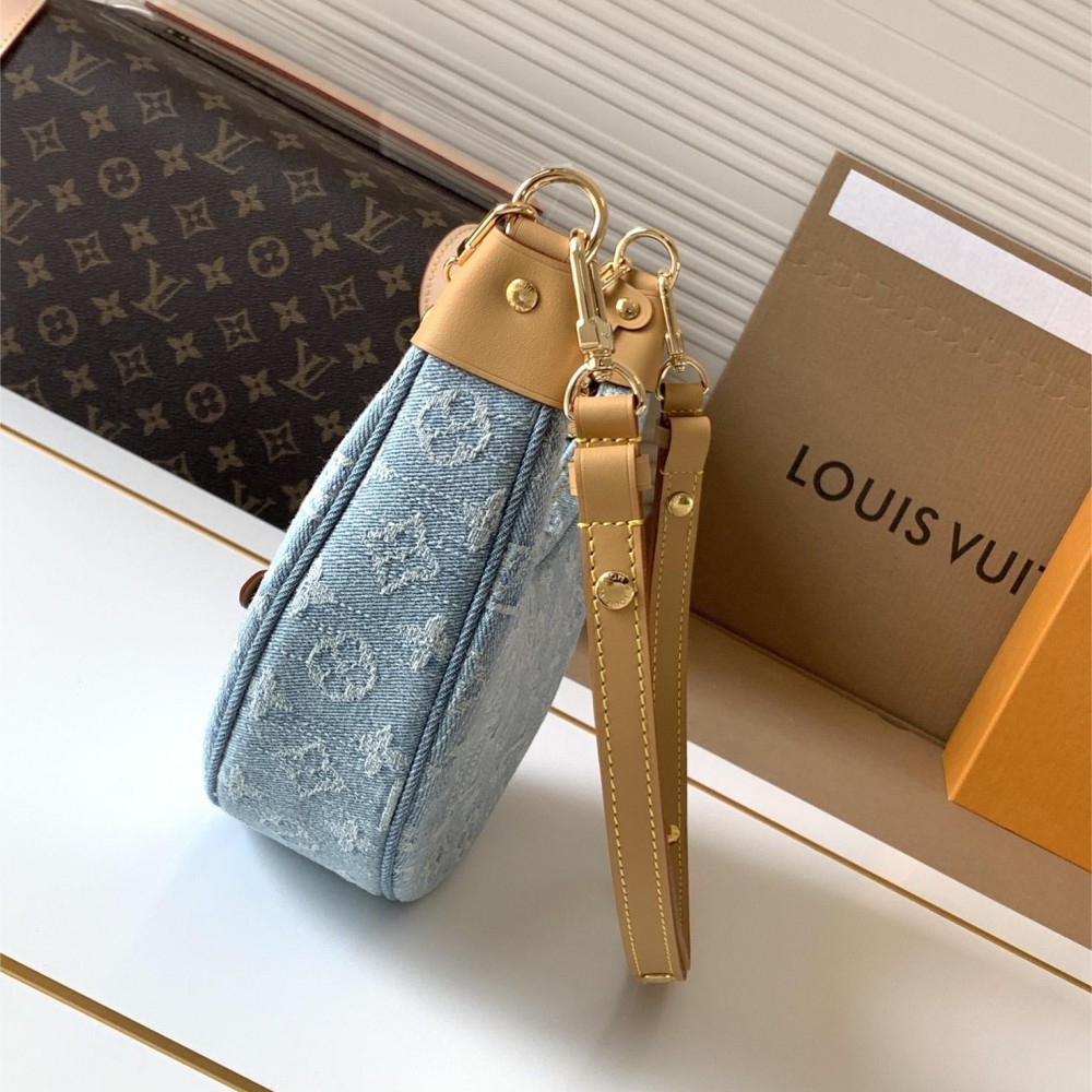Louis Vuitton Denim Crescent Bag Louis Vuitton Denim Crescent Bag