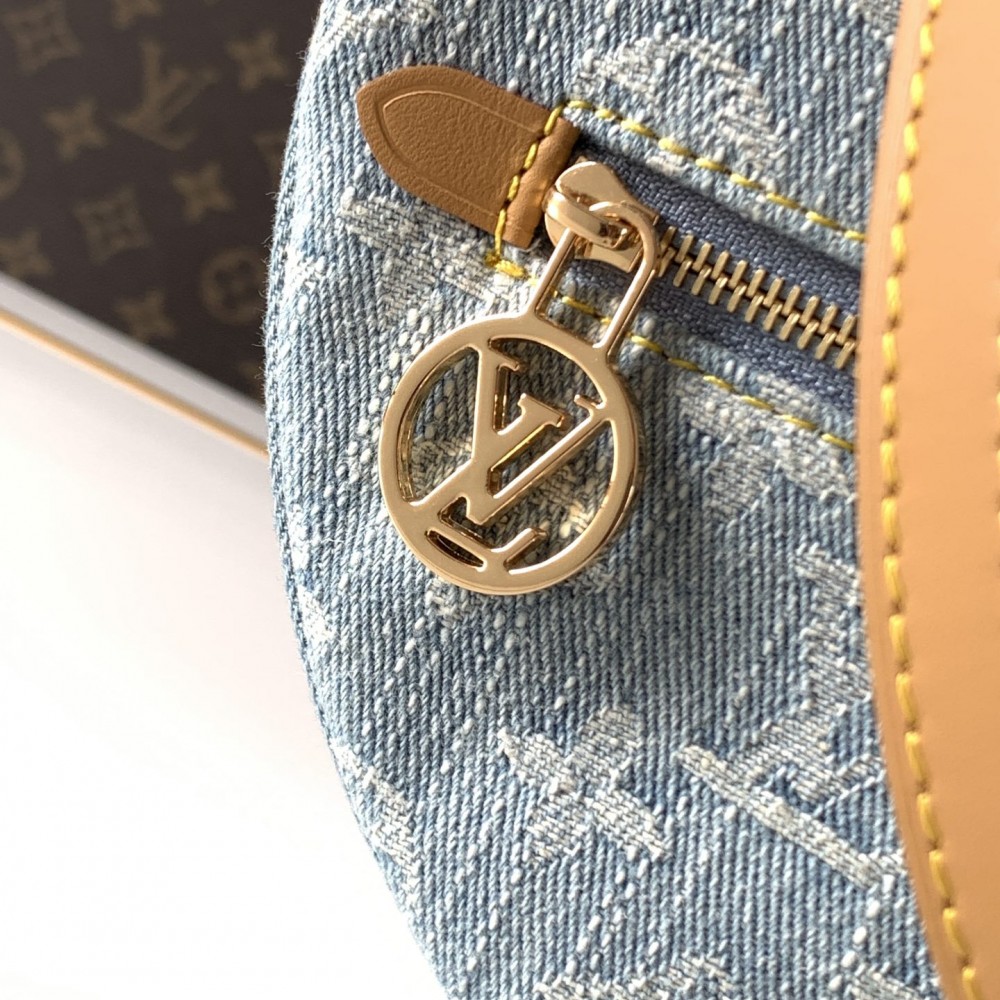 Louis Vuitton Denim Crescent Bag Louis Vuitton Denim Crescent Bag