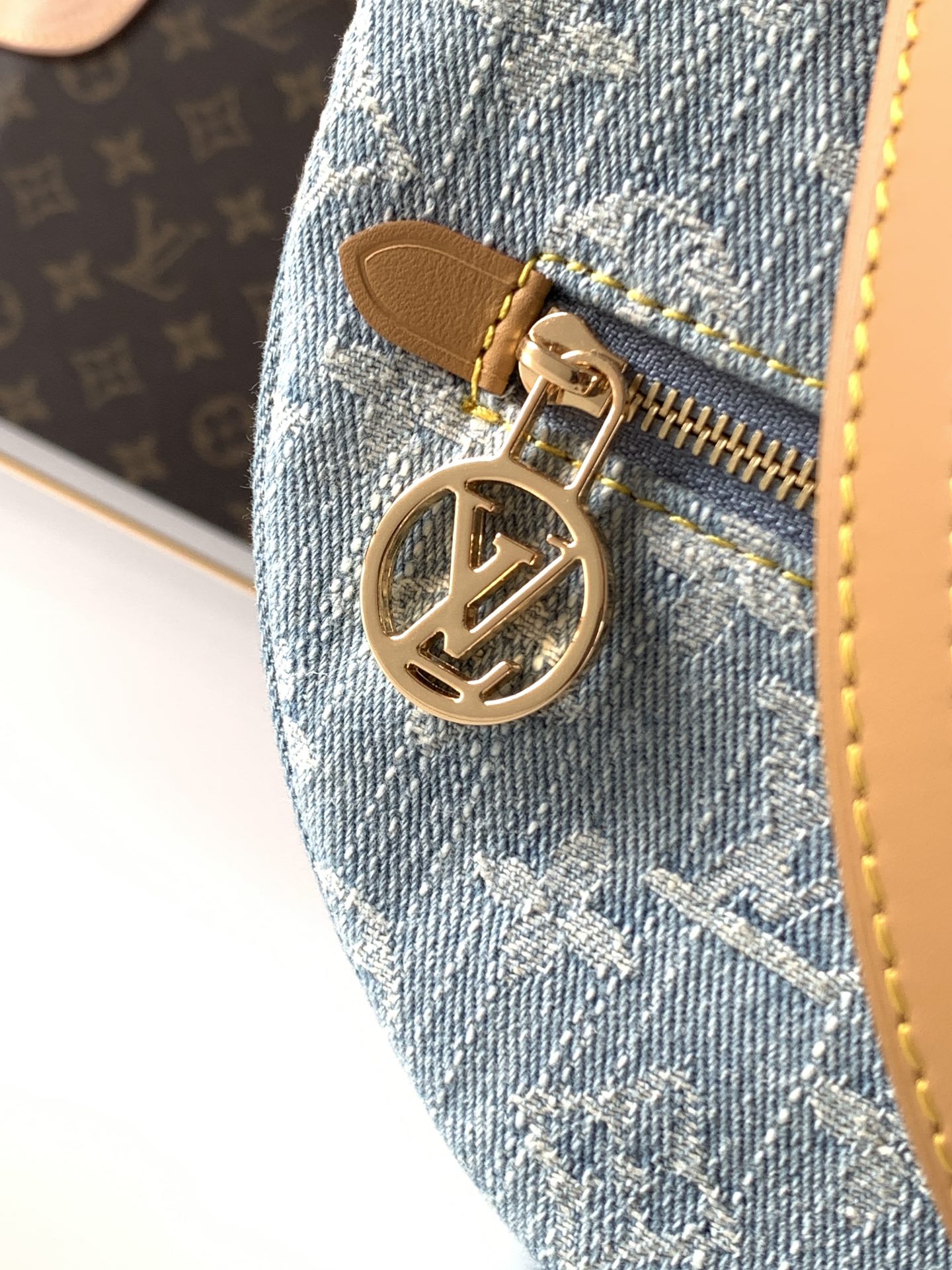 Louis Vuitton Denim Crescent Bag Louis Vuitton Denim Crescent Bag