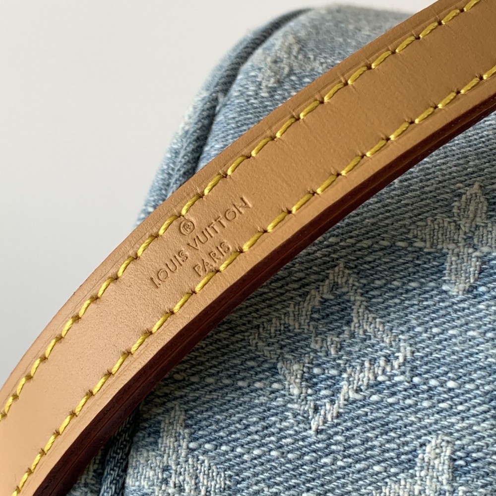 Louis Vuitton Denim Crescent Bag Louis Vuitton Denim Crescent Bag