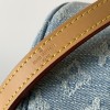Louis Vuitton Denim Crescent Bag Louis Vuitton Denim Crescent Bag