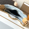 Louis Vuitton Denim Crescent Bag Louis Vuitton Denim Crescent Bag