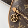 Louis Vuitton Original Canvas Textured Denim Crescent Bag Louis Vuitton Original Canvas Textured Denim Crescent Bag