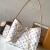 Louis Vuitton ONTHEGO series floral canvas textured handbag Louis Vuitton ONTHEGO series floral canvas textured handbag